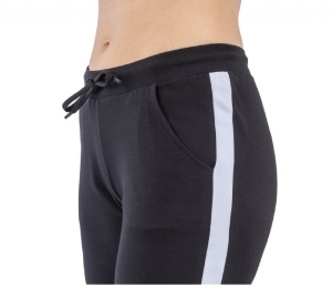 P.2269 Negru & Alb, Pantaloni Trening Dama KNOX, Tipar Conic - Img 3