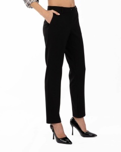 Pantaloni Dama KNOX din Stofa, P.2180 Negru