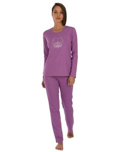 PIJ.2253 LILLA, Pijama Damă KNOX