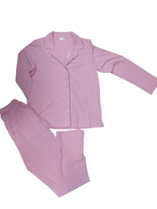 Pijama Dama Soft&Seven By Sofiaman, cu Nasturi, NADIA S21-186 ROZ - Img 2