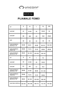 Pijama dama Uniconf Maneca scurta, PFV87IMP136 ALBASTRU Deschis - Img 2