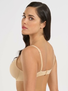 SUTIEN SPIMAN, Balconette, cu Armătură, Bretele detașabile 348 NUDO - Img 3
