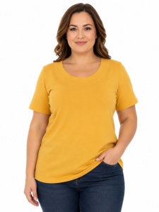 T.2501 MUSTAR, Tricou Dama KNOX, Clasic