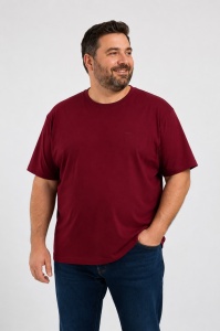 T.4501 BORDO, Tricou Barbati KNOX, EXTRA-LARGE