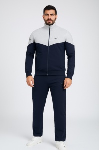 Trening Barbati REDICS, Regular FIT , 25-064 Gri Melanje - Bleumarin
