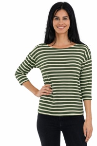 B.2250 OLIVE-ALB, Bluza Dama Knox croi T