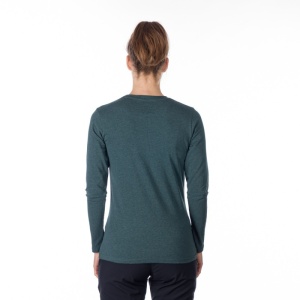 Bluza dama Sport Northfinder, din Bumbac cu Imprimeu, FAYE TR-4945SP Albastru Petrol - Img 4