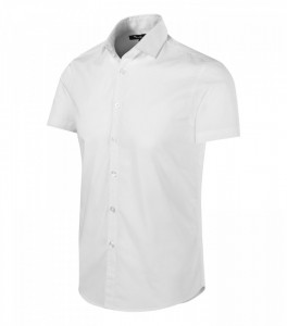 Camasa Barbati Malfini Slim-Fit FLASH 260 Alb - Img 6