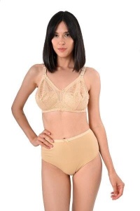 Chilot dama UNICONF, Clasic, din Bumbac, Talie Inalta NF23 BEJ