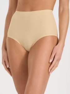 Chiloti Modelatori SPIMAN, Clasic, din Microfibra Subtire, Talie Inalta 3151 NUDO