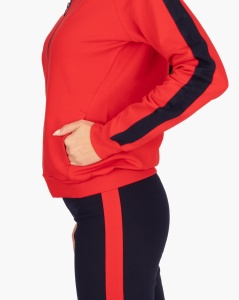 Com.2048 Rosu, Trening Dama KNOX, Slim Fit, Insertie laterala - Img 4