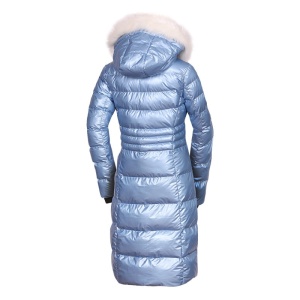 Geaca Dama Northfinder de oras, Moderna Lunga si Izoata, STARLA BU-6273SP LIGHT BLUE - Img 8