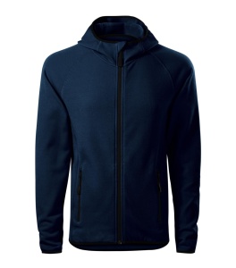 Hanorac Barbati Malfini, Micro-Fleece, Cu Gluga, DIRECT 417 Bleumarin - Img 6