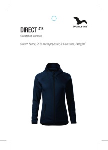 Hanorac Dama Malfini, Micro-Fleece, Cu Gluga, DIRECT 418 Gri Deschis - Img 8