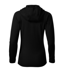 Hanorac Dama Malfini, Micro-Fleece, Cu Gluga, DIRECT 418 Negru - Img 2