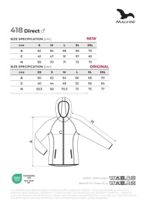 Hanorac Dama Malfini, Micro-Fleece, Cu Gluga, DIRECT 418 Rosu - Img 9