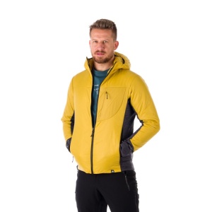 Jacheta Barbati NORTHFINDER, hibrida pentru trekking cu PrimaLoft, OTIS BU-5035OR MUSTAR