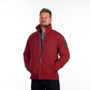 Jacheta de Barbati NORTHFINDER, pentru oras cu Gluga Detasabila, SCOTT BU-5156SP Visiniu
