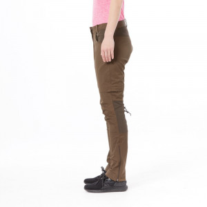 NORTHFINDER Pantaloni adventure 2 in 1 pentru femei NOTHIA NO-4616AD, Maro - Img 5