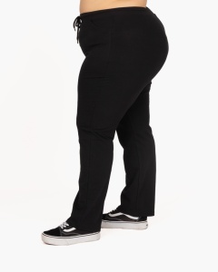 P.2006 Negru, Pantaloni Trening Dama KNOX, EXTRA LARGE, Primavara - Vara - Img 7