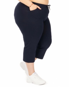 P.2214 Bleumarin, Pantaloni Dama KNOX 3/4, EXTRA LARGE