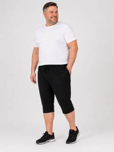 P.4017 Negru, Pantaloni Trening Barbati 3/4, Extra Large
