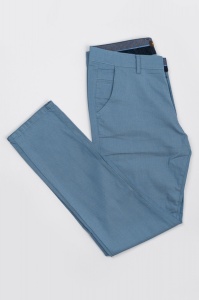 Pantaloni Barbati GAMA, Bumbac Elasticizat, Slim Fit, CHINO 0122 Gri Deschis C-2209
