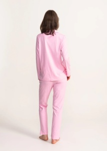 Pijama Dama Soft&Seven By Sofiaman, cu Nasturi, NADIA S21-186 ROZ - Img 3