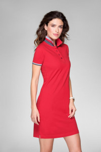 Rochie dama polo Malfini DRESS UP 271 Formula Red - Img 6