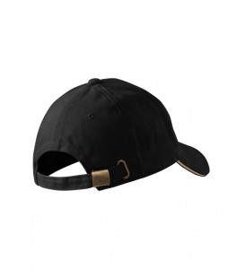 Sapca Unisex Malfini SANDWICH 6P 306, Negru - Img 3