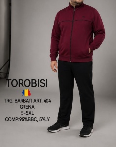 Trening Barbati TOROBISI TRICOTEX, Tipar Clasic, 404 GRENA - Img 2