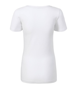 Tricou Dama Malfini ACTION V-Neck 701 Alb - Img 4