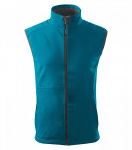 Vestă softshell pentru bărbaţi Malfini VISION 517 Turqoise - Img 2