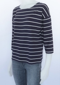 B.2250 NAVY-ALB, Bluza Dama Knox croi T - Img 2