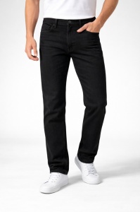 Blugi Barbati ARES, Bumbac Elasticizat, Comfort Fit, TR16-1 Negru