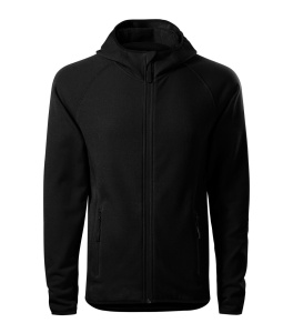 Hanorac Barbati Malfini, Micro-Fleece, Cu Gluga, DIRECT 417 Negru - Img 4