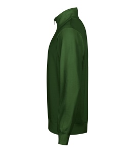 Hanorac Unisex MALFINI, Guler Inalt cu Fermoar, SUMMIT 429 VERDE Sticla - Img 3