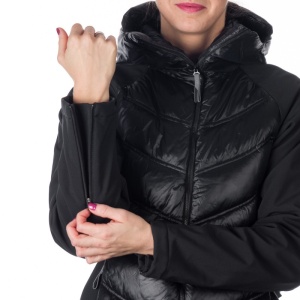 Jacheta Dama Northfinder hibrida softshell, RITA BU-6154SP Negru - Img 8