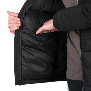 Jacheta de Barbati NORTHFINDER, pentru oras cu Gluga , PRIDBOR BU-5366SP NEGRU - Img 2