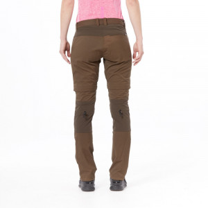 NORTHFINDER Pantaloni adventure 2 in 1 pentru femei NOTHIA NO-4616AD, Maro - Img 6