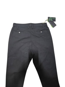 Pantaloni Barbati ARES, Casual -Relaxet Fit, DK801 - Negru - Img 2