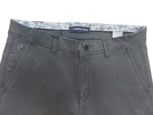Pantaloni Barbati Smart Casual ARMANDO TORRE, din Bumbac, Lungi, Kaki - Img 3