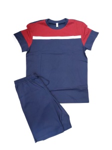 Pijama Barbati Soft&Seven by SOFIAMAN, Maneca Scurta, MILES S31-089 Bleumarin - Img 2