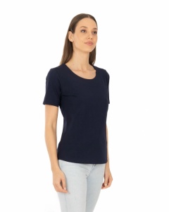 T.2501 Bleumarin, Tricou Dama KNOX, Clasic - Img 2