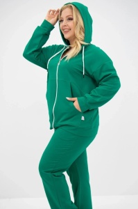 Trening dama Adrom cu Gluga, Batal 8139-24 VERDE Iarba