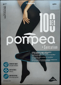 Ciorapi Dres Dama Pompea 100 Den, Sensation - Img 1
