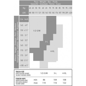 Ciorapi Dres DONNA BC, cu Compresie pe Talia si Gambe VITALITY 20 DEN - Img 2