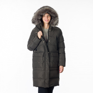 Geaca Dama Northfinder de oras, Moderna Oversize, Hanna BU-6076SP Masliniu Inchis - Img 7