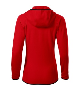 Hanorac Dama Malfini, Micro-Fleece, Cu Gluga, DIRECT 418 Rosu - Img 2