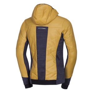 Jacheta Barbati NORTHFINDER, hibrida pentru trekking cu PrimaLoft, OTIS BU-5035OR MUSTAR - Img 4